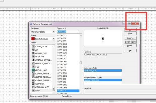 multisim怎么绘制BZV90-C75二极管?multisim绘制BZV90-C75二极管教程截图