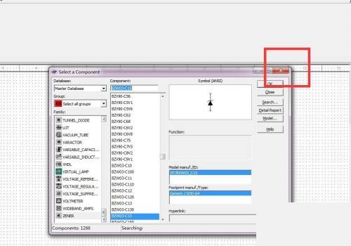 multisim怎么绘制BZW03-C15二极管?multisim绘制BZW03-C15二极管教程截图